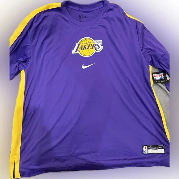 Nike Lakers Dri Fit Official Shooting Shirt - Picture 2 of 4